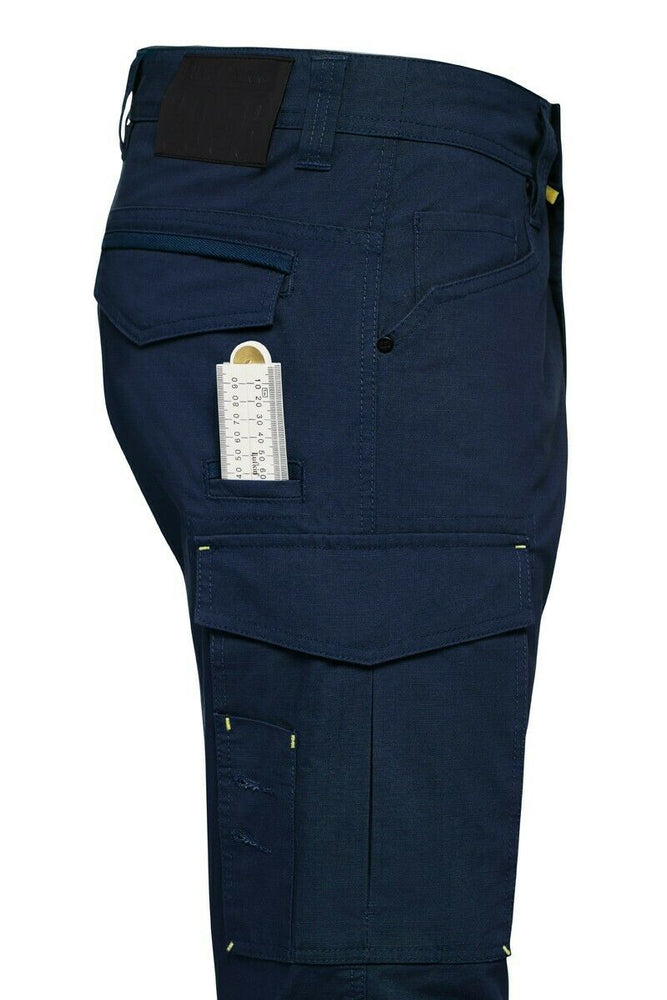 Hard Yakka Work Pants 3056 Ripstop Stretch Cargo Slim Strong Perform Y02255