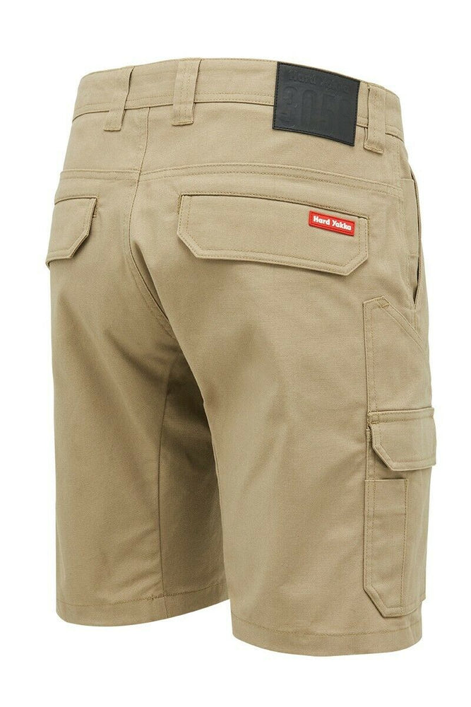 Hard Yakka 3056 Stretch Shorts Cargo Canvas Cotton Tough Work Short Y05411