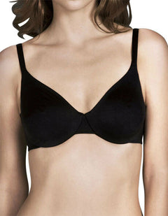Womens Berlei Soft Touch Underwire Bra Double Layer Comfort Black White Mocha