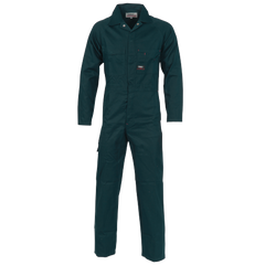 DNC Workwear Mens Cotton Drill Coverall Hi Vis Work Safety Flame Retardant 3101