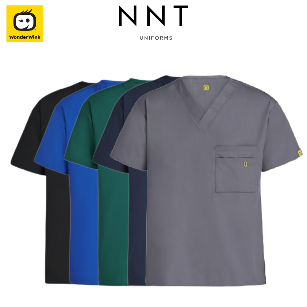 NNT Unisex Wonderwink Scrub Top Alpha Classic Work Hospital Nursing CATRE4