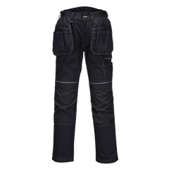 Portwest PW3 Holster Work Pants Reflective Cargo Pocket Comfort Shorts T602