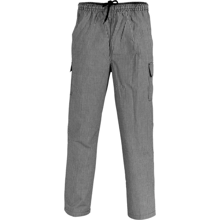 DNC Workwear Mens Drawstring Poly Cotton Cargo Pants Work Tough Casual 1506