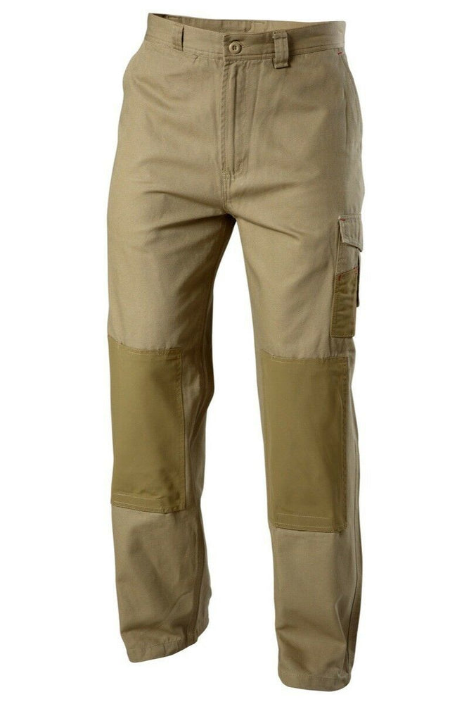 Mens Hard Yakka Legends Light Weight Cotton Pants Tough Cordura Strength Y02906