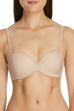 Women Berlei Bra Ultimate Padded Strapless Silicone Wire Bonning Straps Y441S