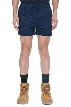 Elwood Mens Elastic Basic Short Summer Stretch Comfortable Workwear EWD206