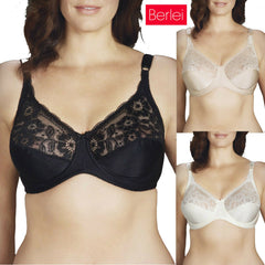 Womens Berlei Classic Lace Underwire Bra Uplift Sexy Lower Cup Support Y5568B