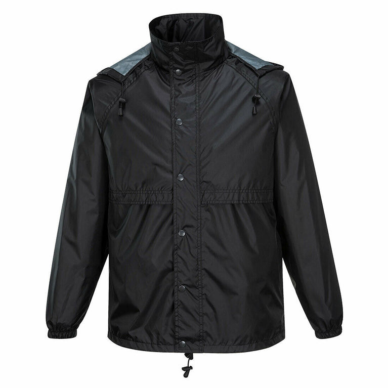 Portwest Mens Huski Stratus Jacket Lightweight Waterproof Lined Work K8032