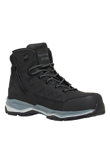 Hard Yakka Mens Atomic Work Hybrid Safety Boots Nano Gravity Carbon Fiber Y60285