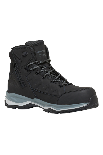 Hard Yakka Mens Atomic Work Hybrid Safety Boots Nano Gravity Carbon Fiber Y60285