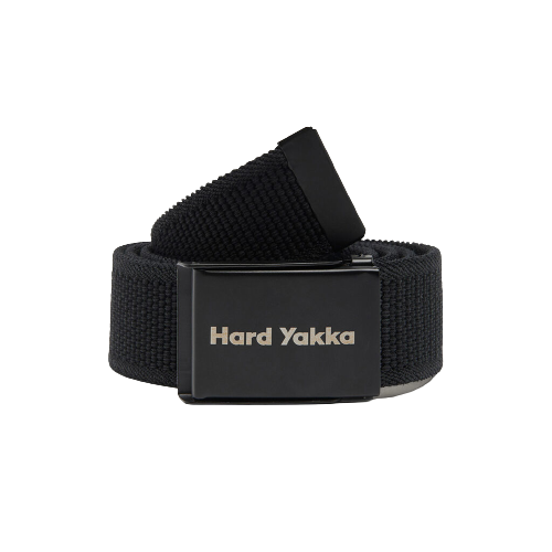 Hard Yakka Unisex Stretch Webbing Belt Embossed Logo Bottle Opener Belt Y26791