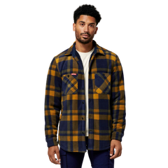 Hard Yakka Mens Legends Sherpa Comfy Fleece Jacket With Free Beanie Work Y06518