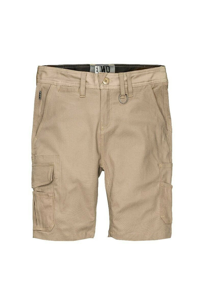 Elwood Womens Basic Short Summer Stretch Comfortable Cargo Workwear EWD603