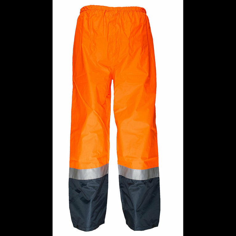 Portwest Mens Wet Weather Leisure Pants Waterproof Hi-Vis Work Reflective MP202