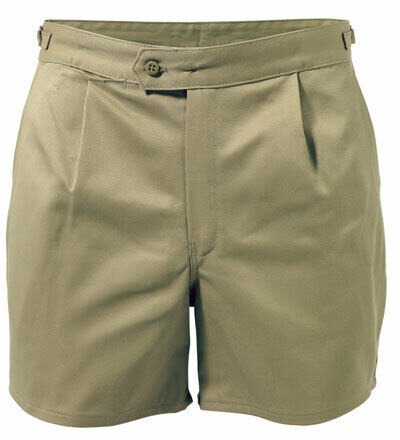 KingGee Drill Utility Shorts Adjustable Welt Pockets Cotton Work K07010