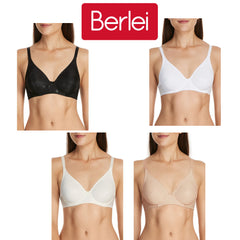 Womens Berlei Sweater Girl Underwire Non-Padded Bra Seamfree Support Y50275