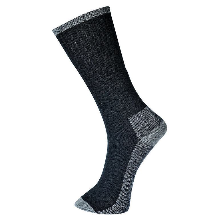 Portwest Mens Work Sock 12 Pack Cushioned Sole Comfort Durable Reinforced SK33