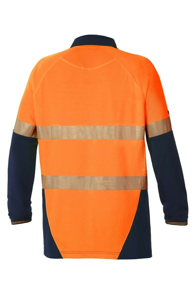 Hard Yakka Koolgear Hi-Vis 2 Tone Vented Tape Long Sleeve Work Shirt Y11379