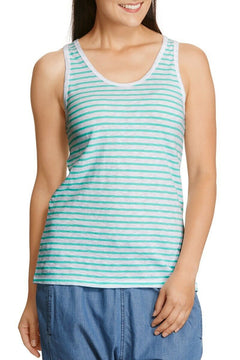 Womens Bonds Besties Stripe Slub Tank Top CXXBI Super Comfy Casual Soft Summer
