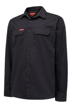 Hard Yakka Mens Flex Ripstop Shirt Long Sleeve Sunglass Loop Work Wear Y04305