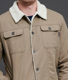 KingGee Urban Jacket Cotton Warm Sherpa Cuff Fleece Winter Work Wear K05013