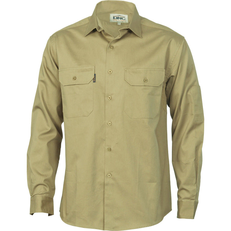 DNC Workwear Cool-Breeze Work Shirt - Short Sleeve Lightweight Cotton 3208