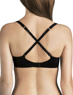 Womens Berlei Soft Touch Underwire Bra Double Layer Comfort Black White Mocha