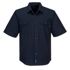 Portwest Adelaide Shirt, Short Sleeve, Regular Weight Cotton Polo Shirt MS905