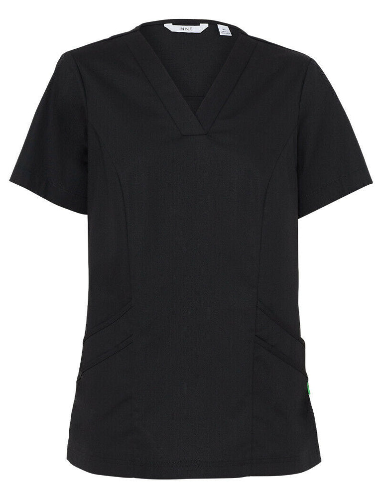 NNT Uniform Womens Next Gen Antibacterial Florence Scrub Top V Neck Nurse CATULM