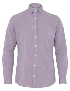 NNT Mens Avignon Gingham Checked Long Sleeve Shirt Casual Fit Business CATJDF