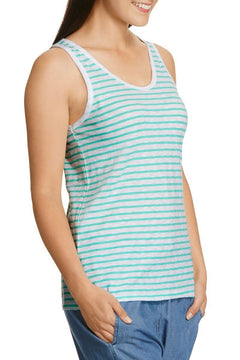 Womens Bonds Besties Stripe Slub Tank Top CXXBI Super Comfy Casual Soft Summer