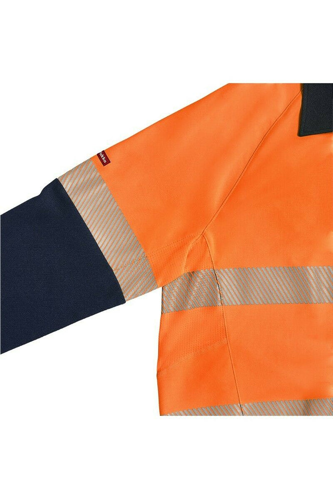 Hard Yakka Koolgear Hi-Vis 2 Tone Vented Tape Long Sleeve Work Shirt Y11379