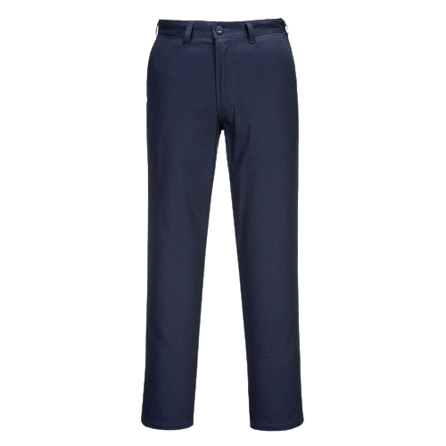 Portwest Straight Leg Pants Comfortable Button Belt Pant MW703