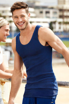 Mens Bonds Chesty Singlet 6 Pack Cotton Rib Seamfree Athletic Top Shirt M757