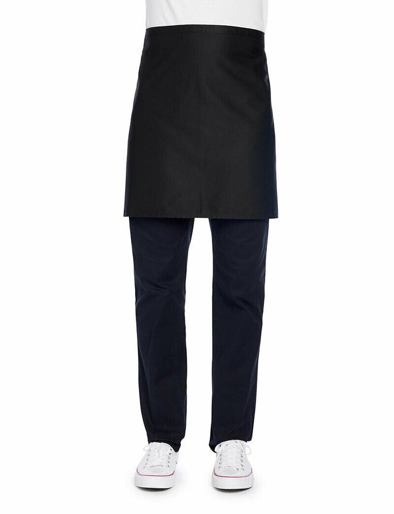 NNT Chef Work Half Apron No Pockets Durable Polycotton Tough Heavyweight CATK2C