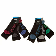 Bonds Mens Business Work Crew Socks Formal 12 Pack Assorted Black Long S8311C