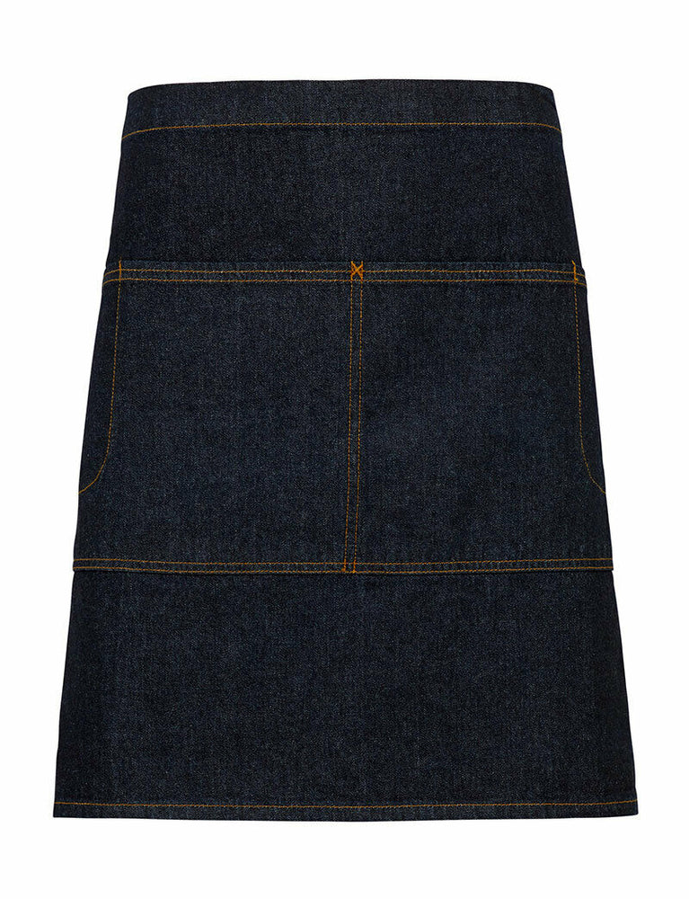 NNT Chef Work Half Apron No Pockets Durable Polycotton Tough Heavyweight CATK2C