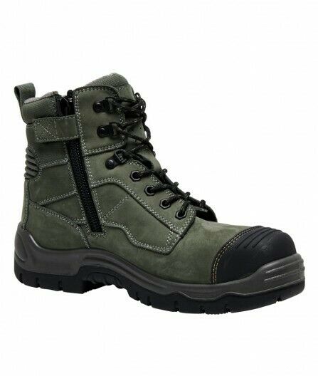 KingGee Mens PHOENIX 6CZ EH Safety Leather Boot Electrical Hazard Protect K27990