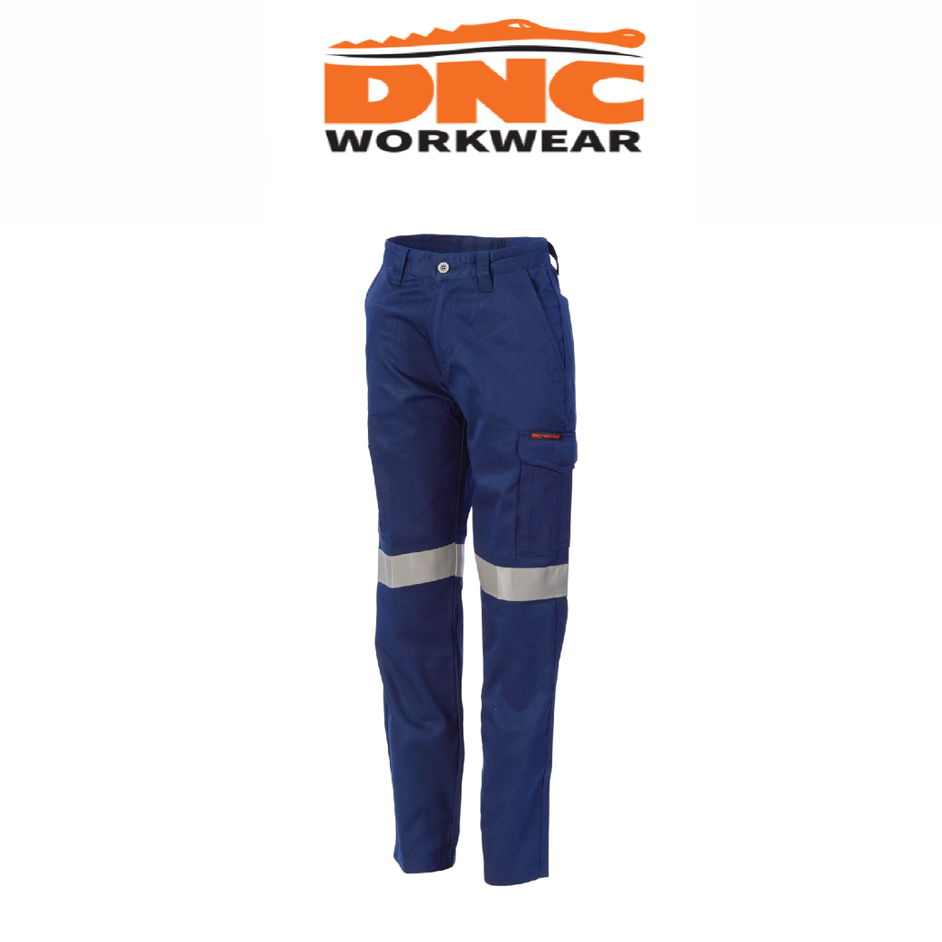 DNC Workwear Ladies Digga Cool -Breeze Cargo Taped Pants Tough Work Casual 3357