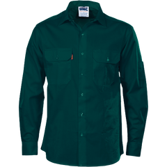 DNC Workwear Cool-Breeze Work Shirt - Short Sleeve Lightweight Cotton 3208