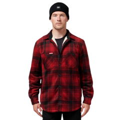 Hard Yakka Mens Legends Sherpa Comfy Fleece Jacket With Free Beanie Work Y06518