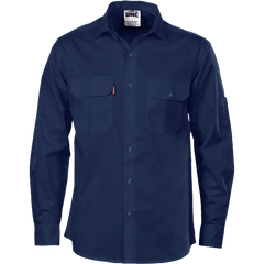 DNC Workwear Cool-Breeze Work Shirt - Short Sleeve Lightweight Cotton 3208