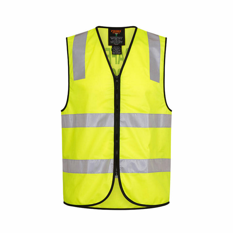 Portwest Traffic Controller Zip Vest D/N Reflective Tape Work Safety MZ105