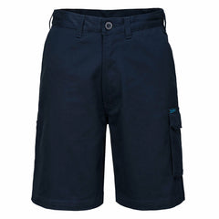 Portwest Mens Prime Mover Cotton Drill Cargo Shorts Work UV Block Safety MW702