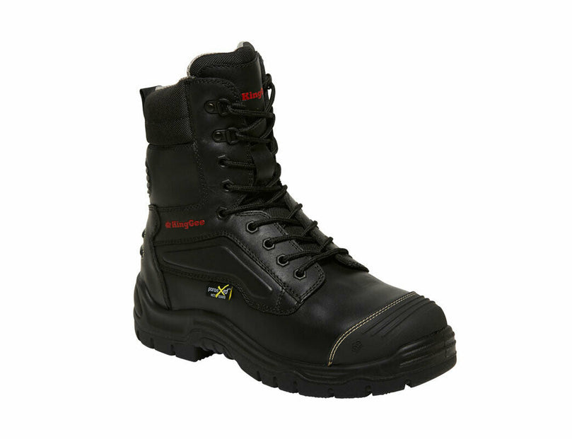 KingGee Mens Phoenix 8Z High Side Zip Boots Work Safety Tough Toe Comfy K27850