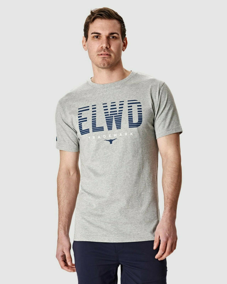 Elwood Mens Slice Tee Cotton Short Sleeve Stretch T-Shirt Work Casual EWD813