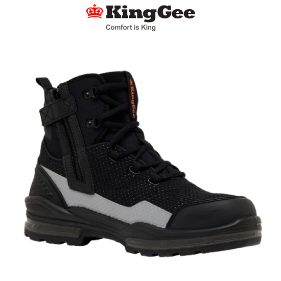 KingGee Mens ProCool Safety Boot Water Repellent Memory Foam Work Boots K27185