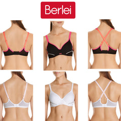Womens Berlei Electrify Contour Under Wire Bra Sports Active Bra Underwire YYPV