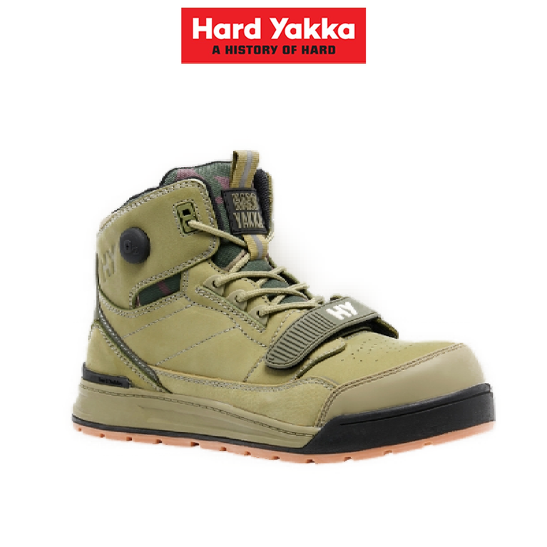 Hard Yakka Mens 3056 02 Lace Pump Up Boot Work Safety Boots Memory Y61060