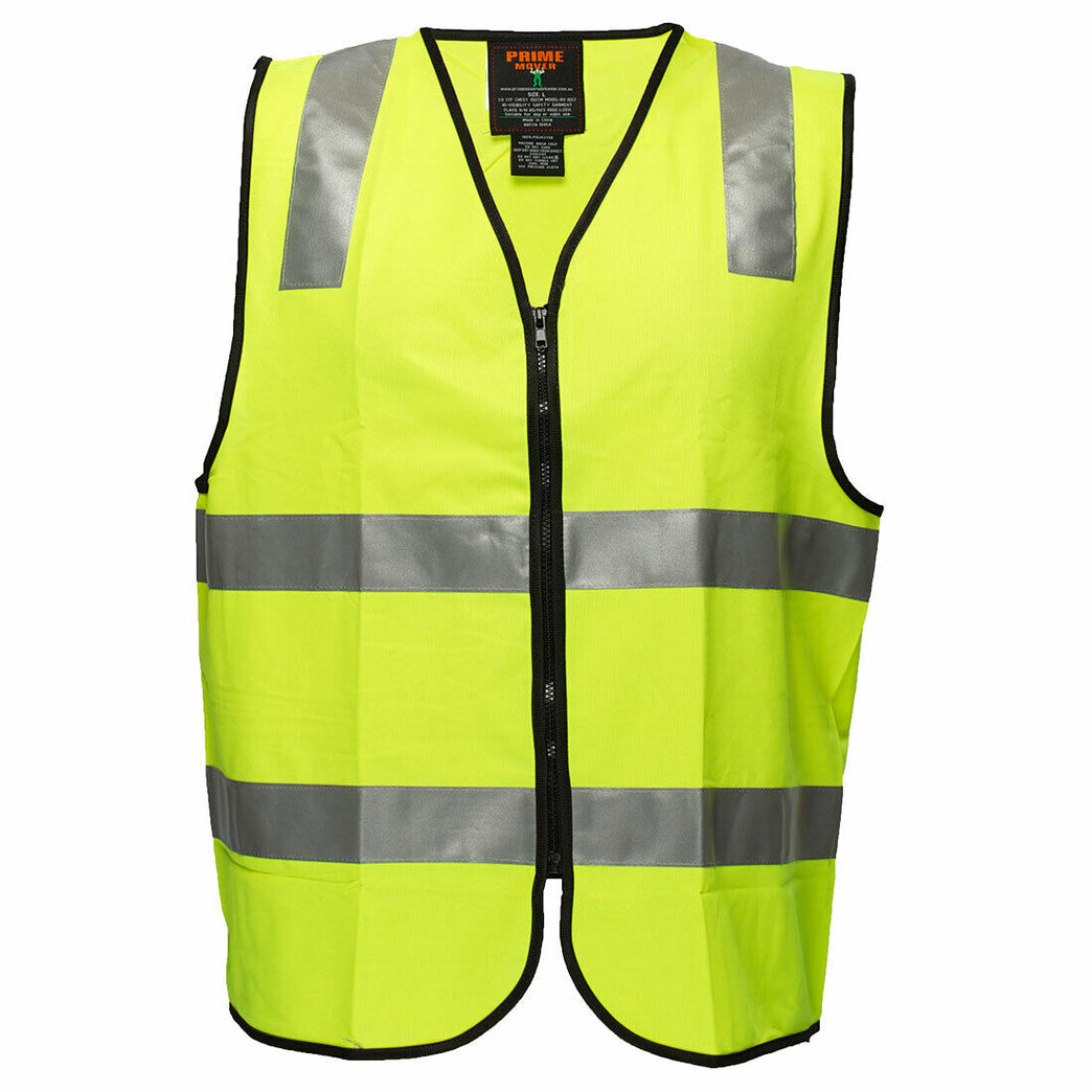 Portwest Visitor Zip Vest D/N 2 Tone Reflective Tape Work Safety MZ106